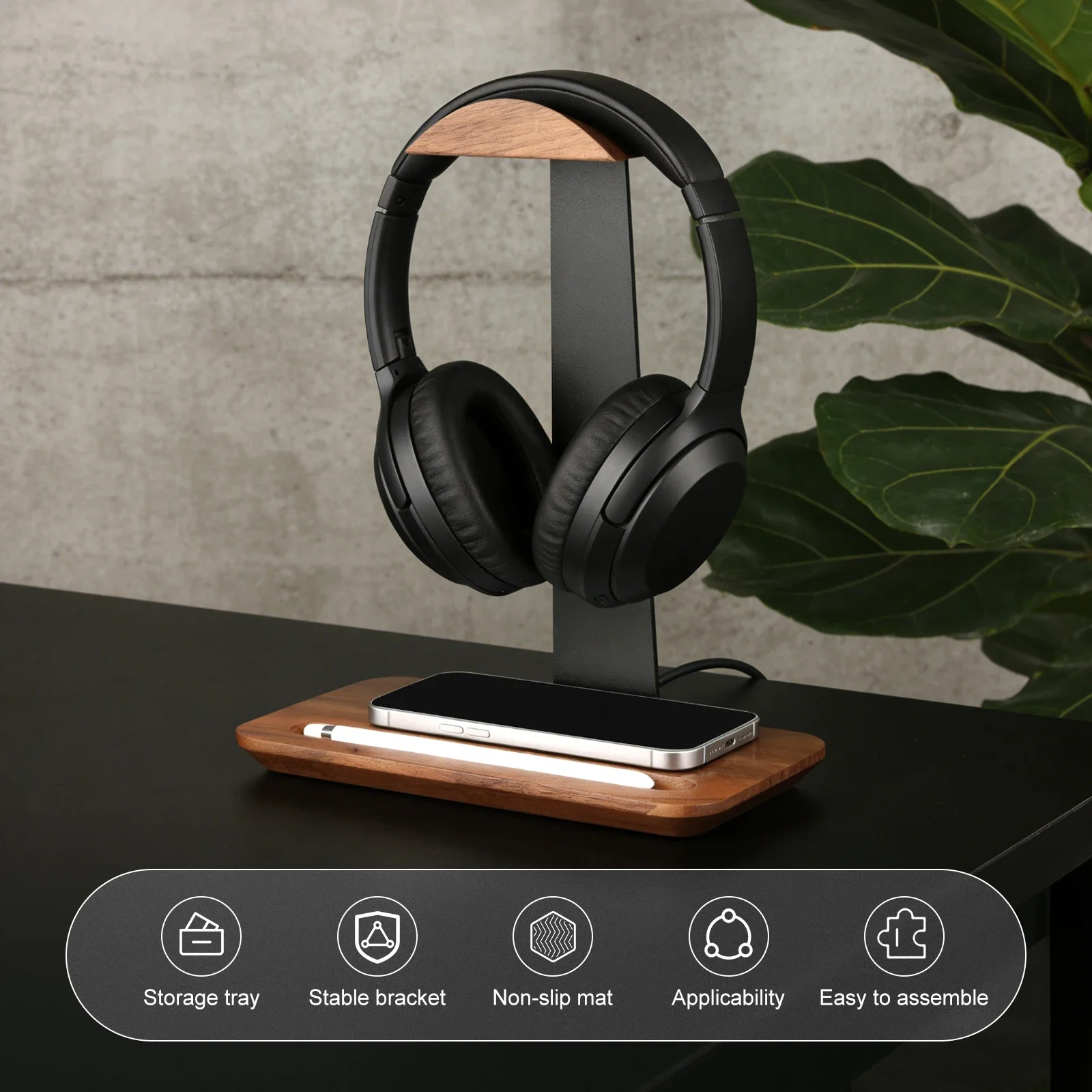 Soporte Universal para Auricul - Outdoor Furniture Wood reseña y precio