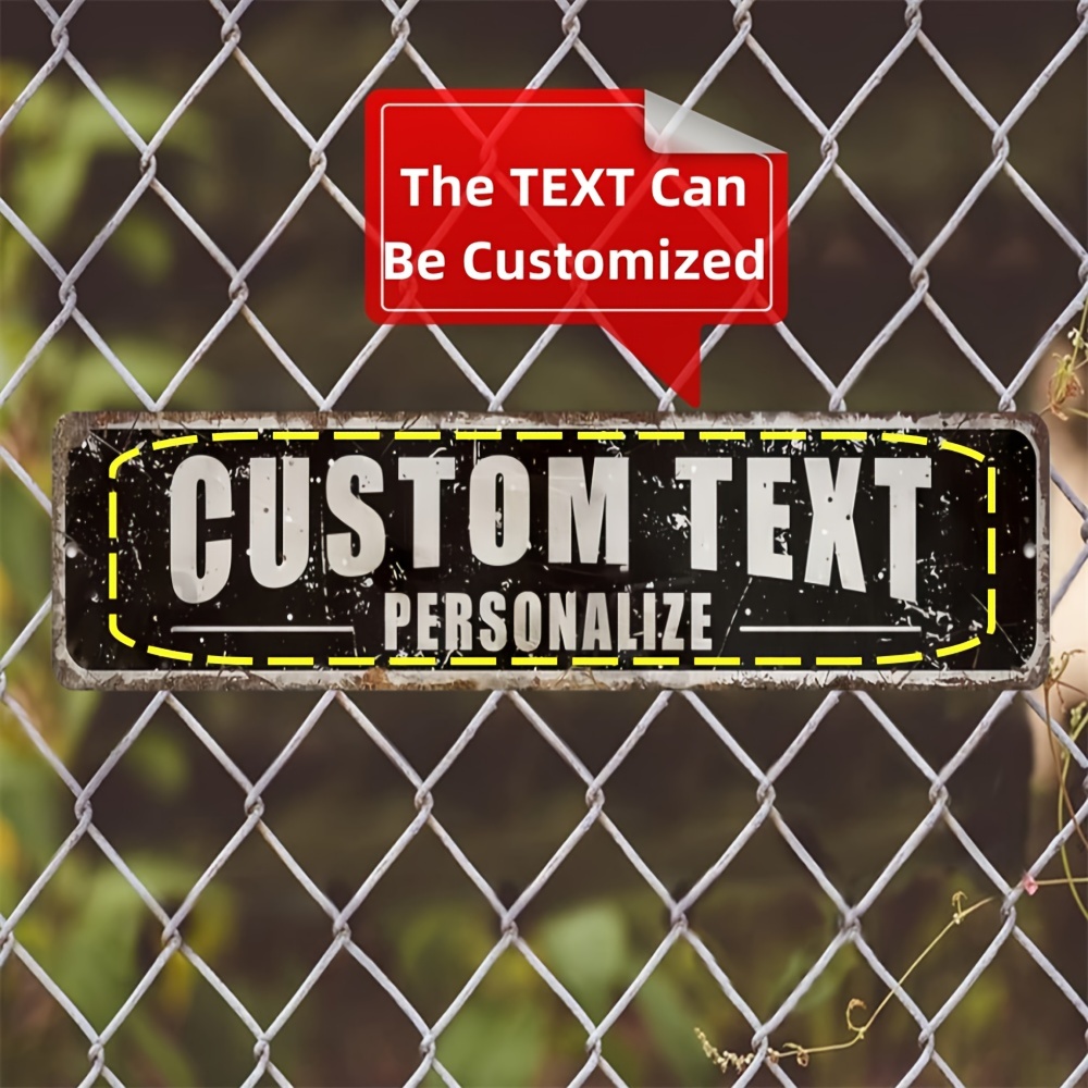Señales Metálicas Personalizad - Outdoor Furniture Metal reseña y precio